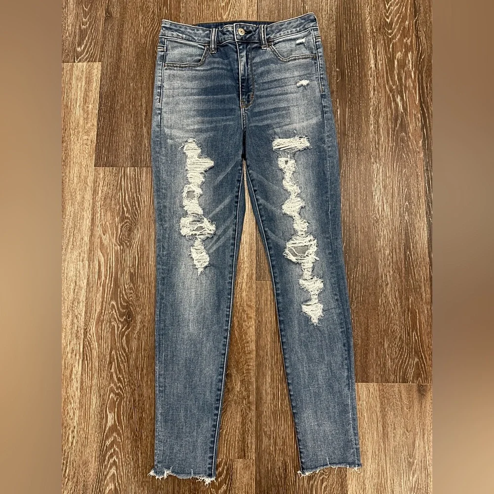 American Eagle Outfitters Blue Jeans - Picture 3 of 8